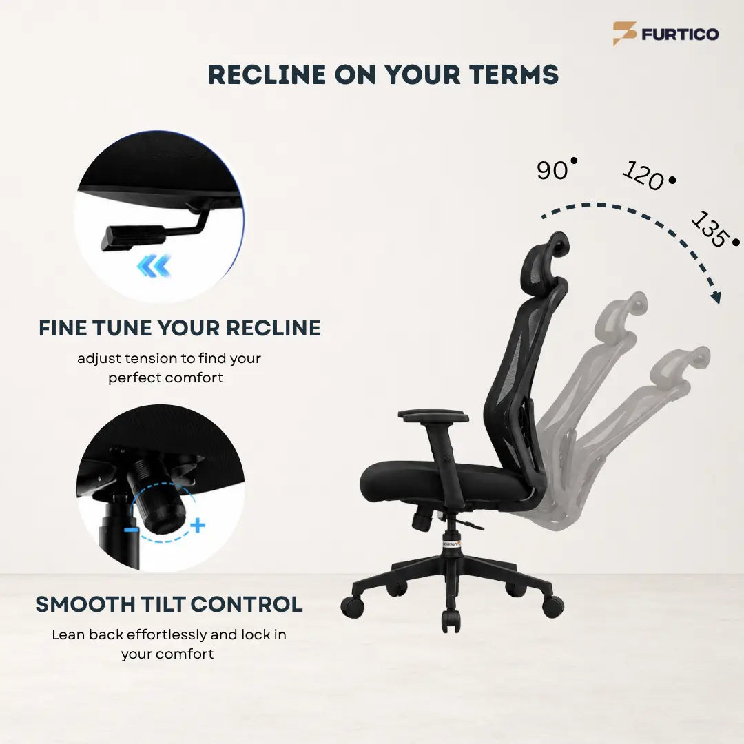 Furtico Apex Axis Ergonomic Office Chair
