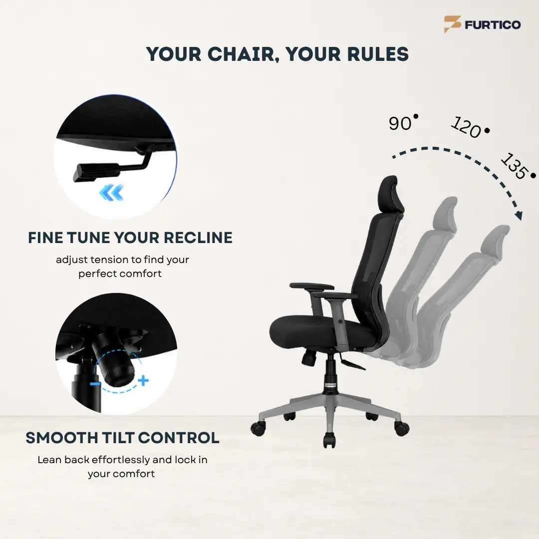 Furtico Apex Elite Ergonomic Office Chair
