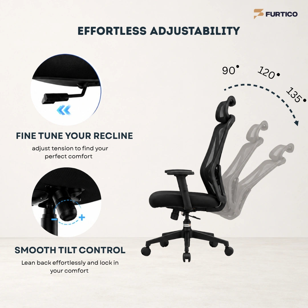 Furtico Apex Core Ergonomic Office Chair