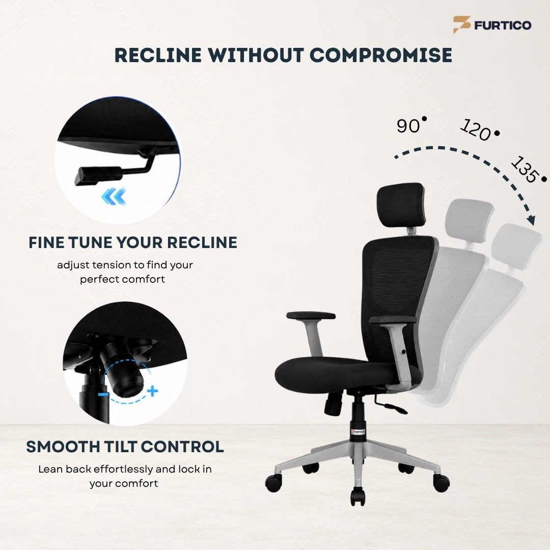 Furtico Apex Prime Ergonomic Office Chair