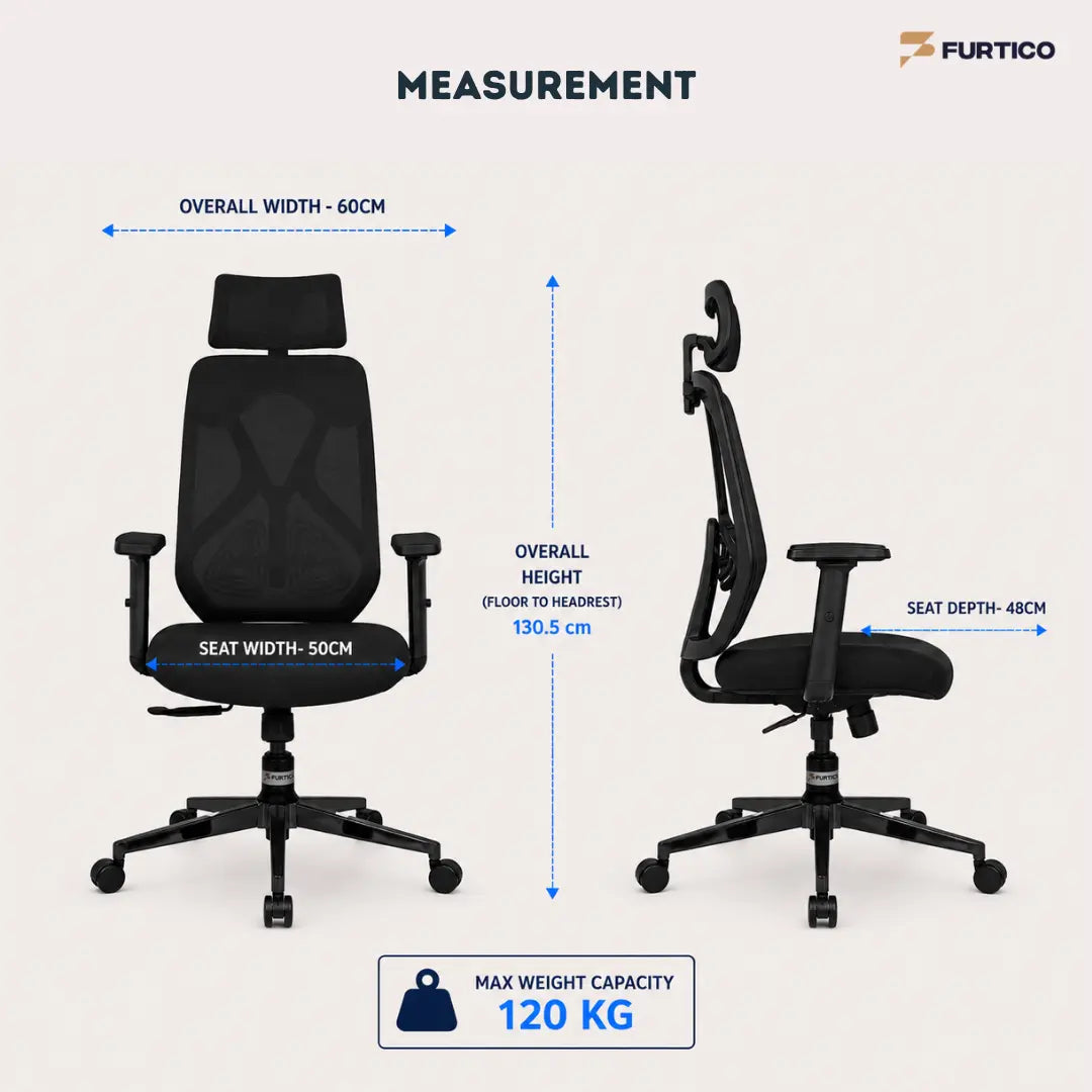 Furtico Apex Axis Ergonomic Office Chair
