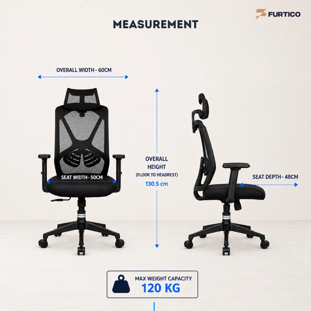 Furtico Apex Core Ergonomic Office Chair