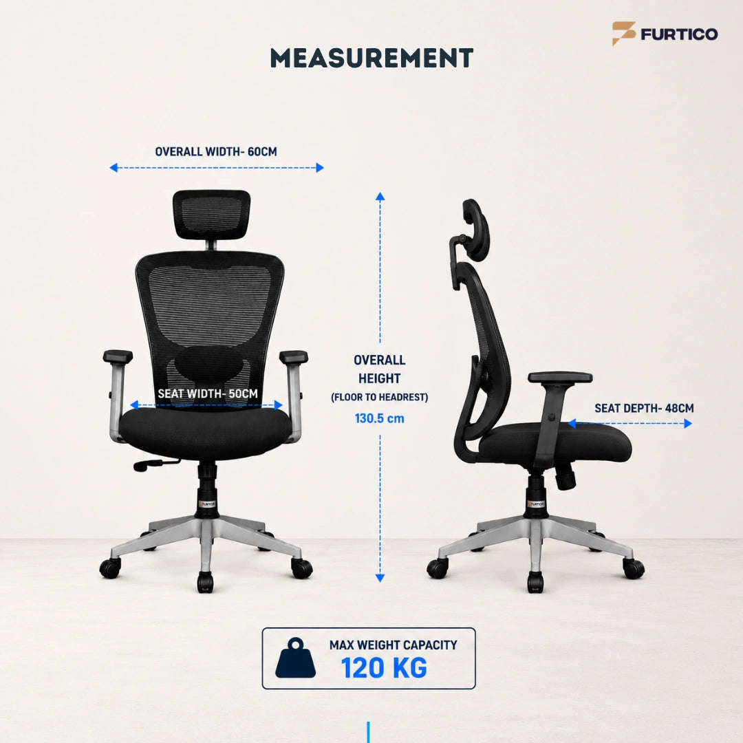 Furtico Apex Prime Ergonomic Office Chair