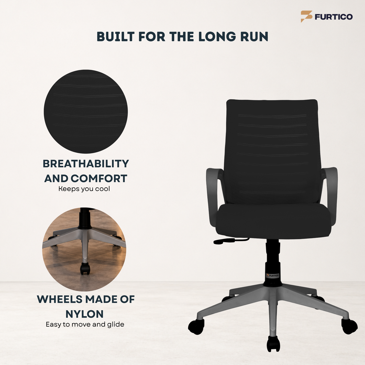 Furtico Focus Arc Ergonomic Office Chair