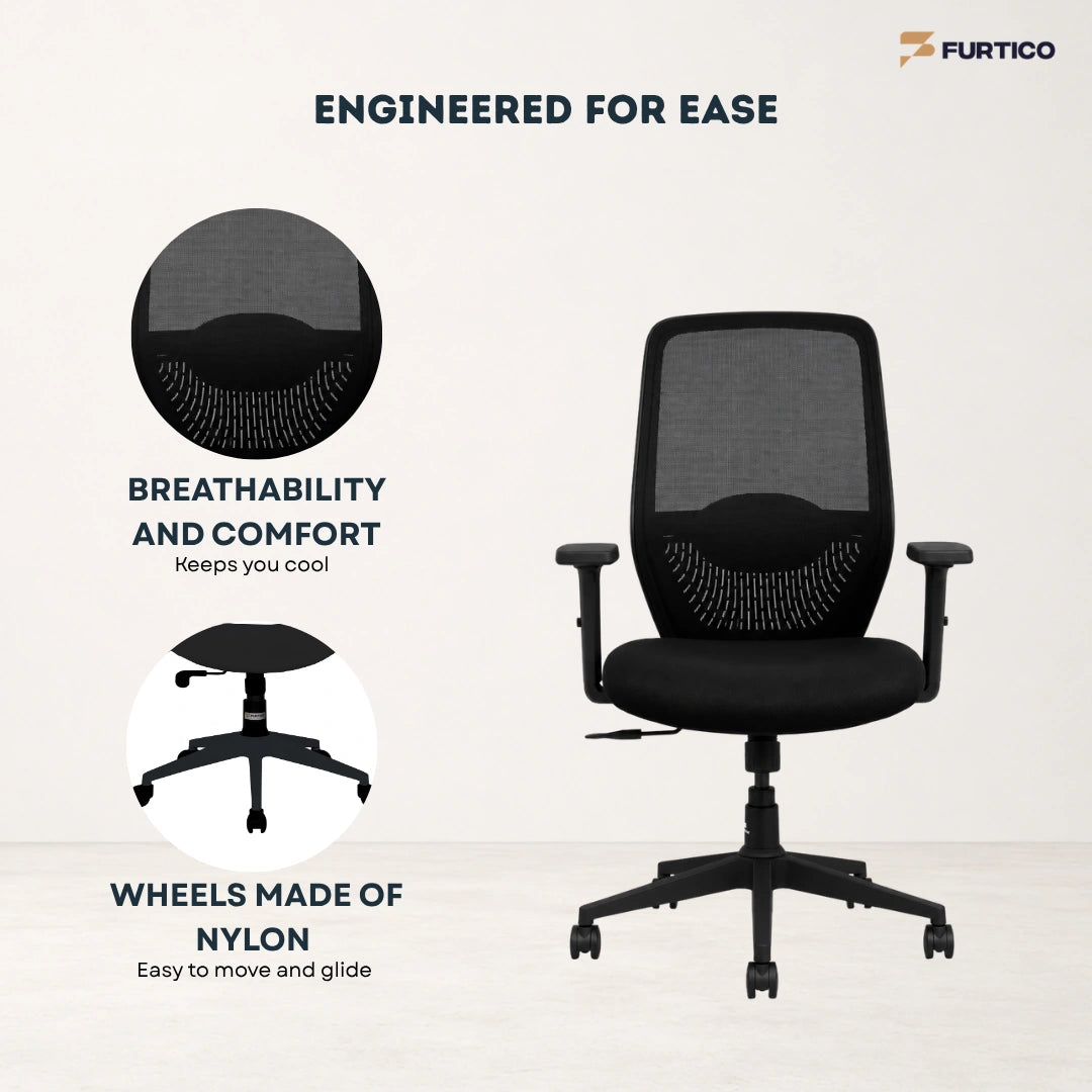 Furtico Focus Peak Ergonomic Office Chair