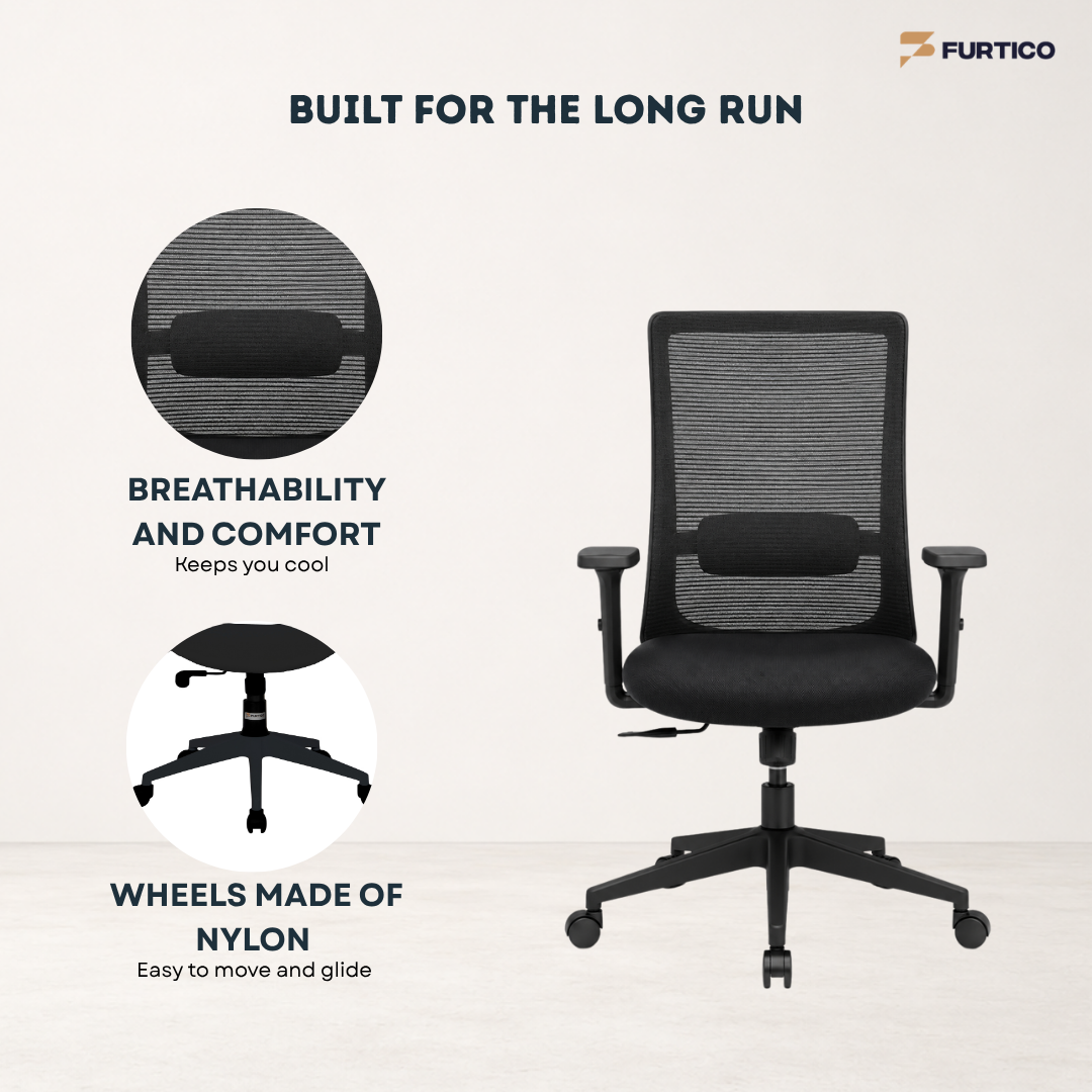 Furtico Focus Pulse Ergonomic Office Chair