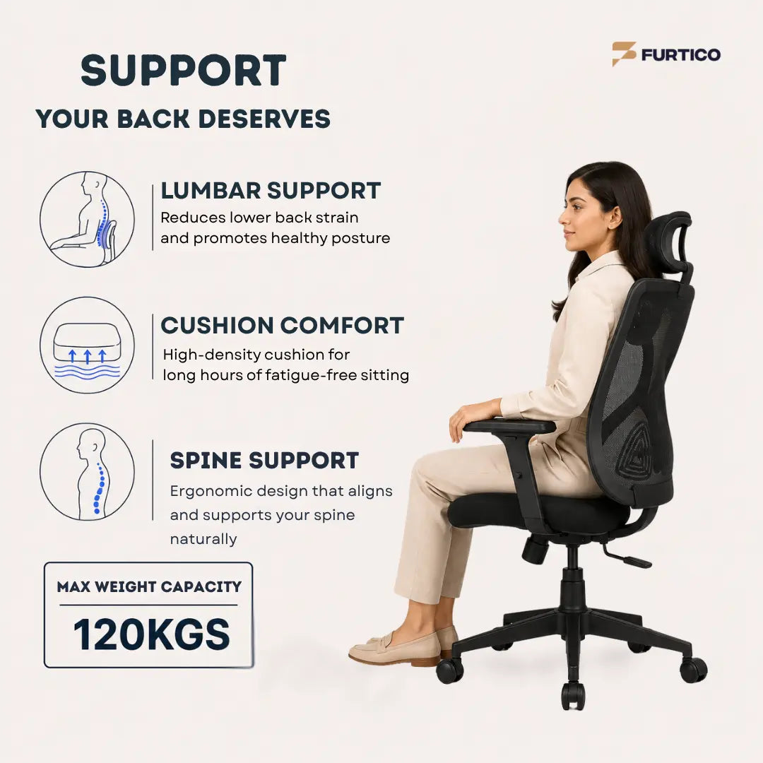 Furtico Apex Axis Ergonomic Office Chair