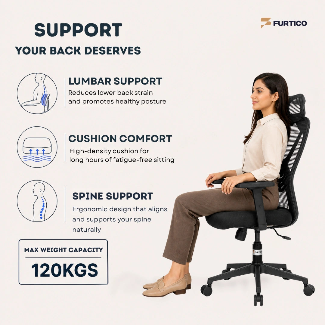 Furtico Apex Core Ergonomic Office Chair