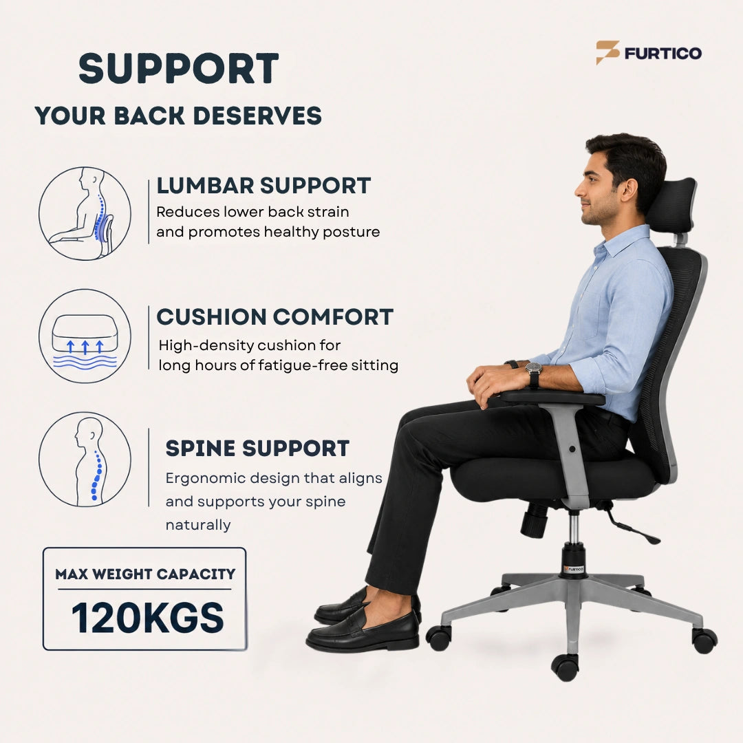 Furtico Apex Prime Ergonomic Office Chair