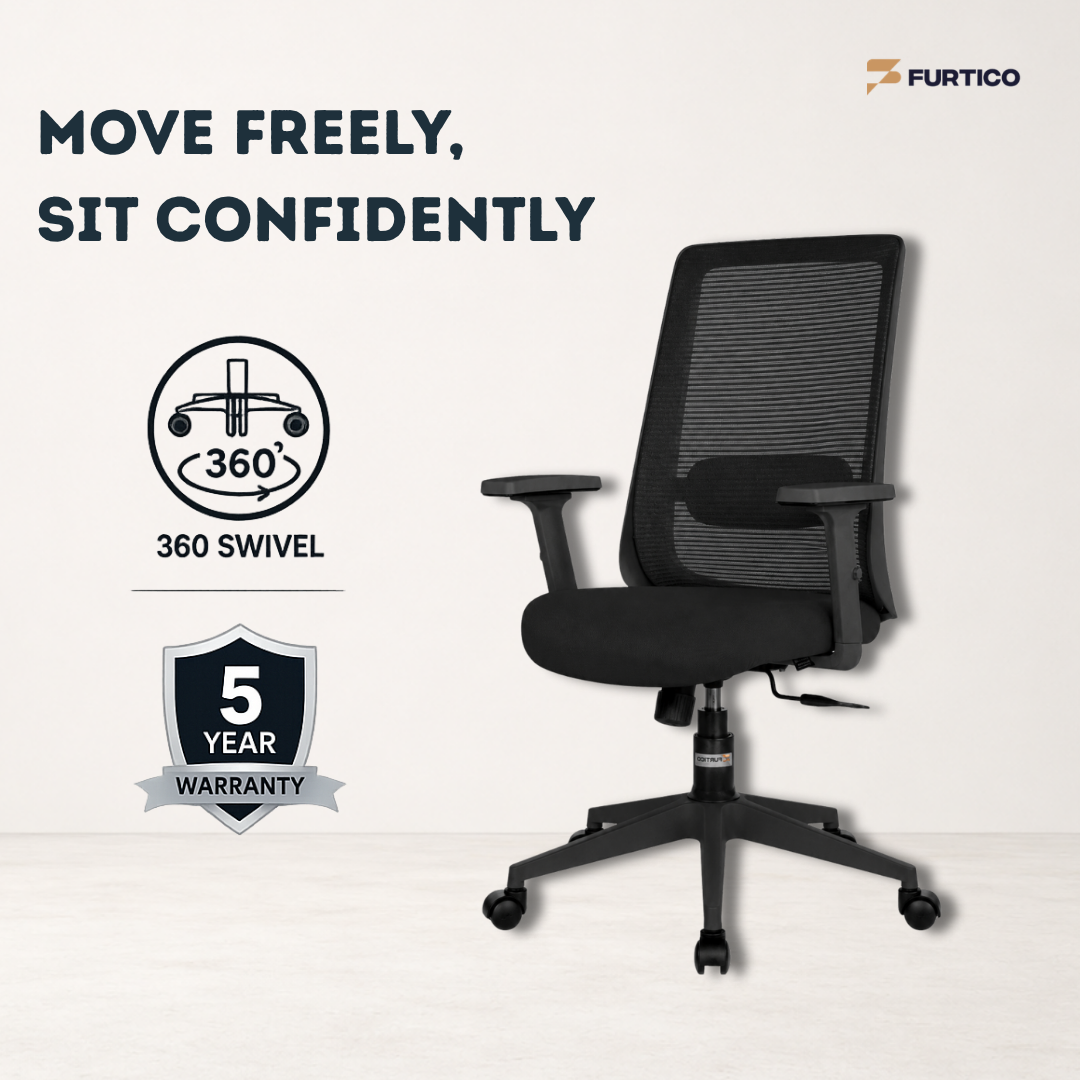 Furtico Focus Pulse Ergonomic Office Chair