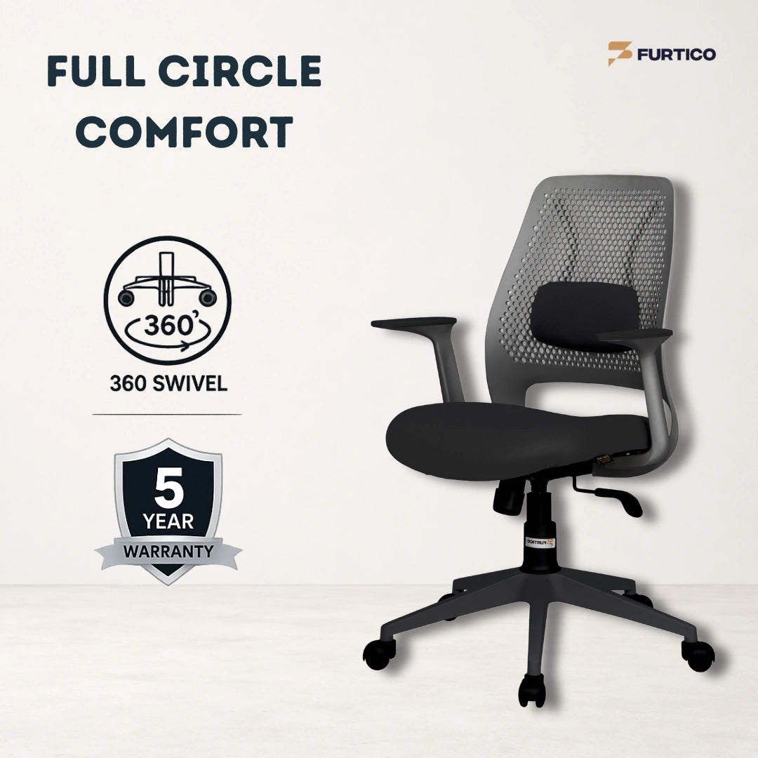 Furtico Focus Elevate Ergonomic Office Chair