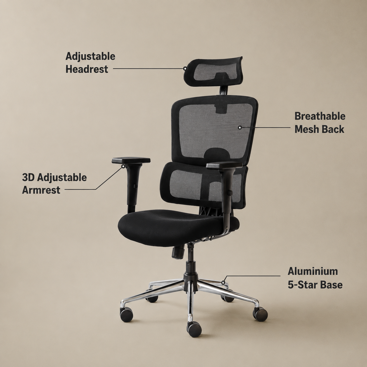 Furtico Apex Opus Neo Ergonomic Office Chair
